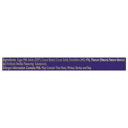 Cadbury Dairy Milk Chocolate Bar 21 g