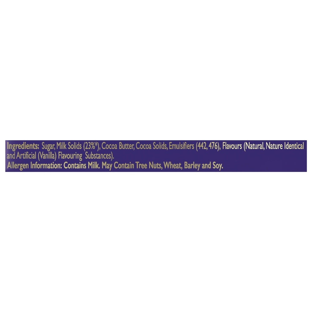 Cadbury Dairy Milk Chocolate Bar 21 g