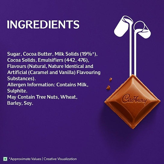 Cadbury Dairy Milk Chocolate Bar 11.5 g