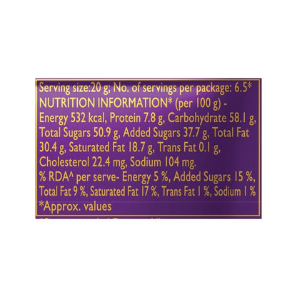 Cadbury Fruit And Nut Chocolate Bar 137 g