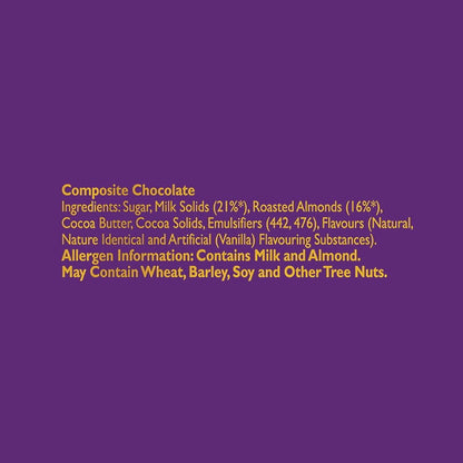 Cadbury Roast Almond Chocolate Bar 55 g