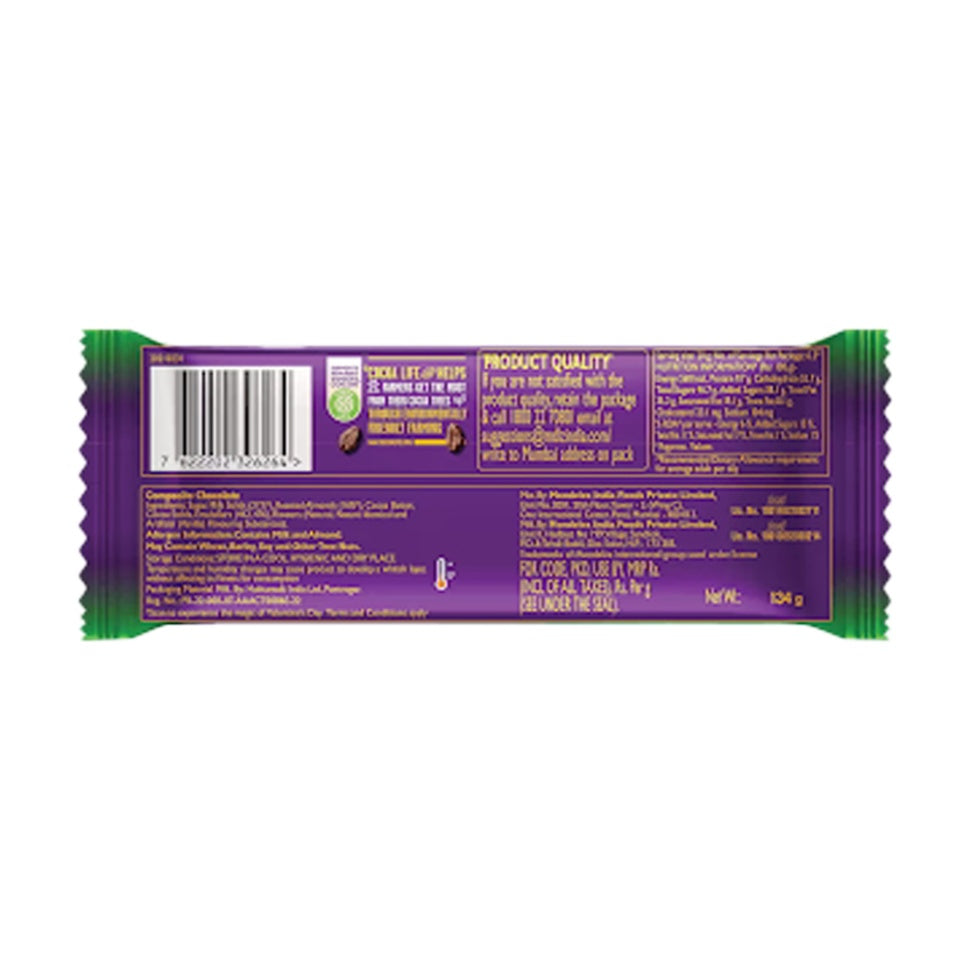 Cadbury Roast Almond Chocolate Bar 143 g