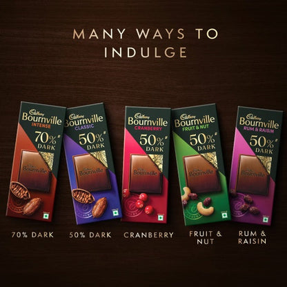 Cadbury Bournville Cranberry Bar 80 g