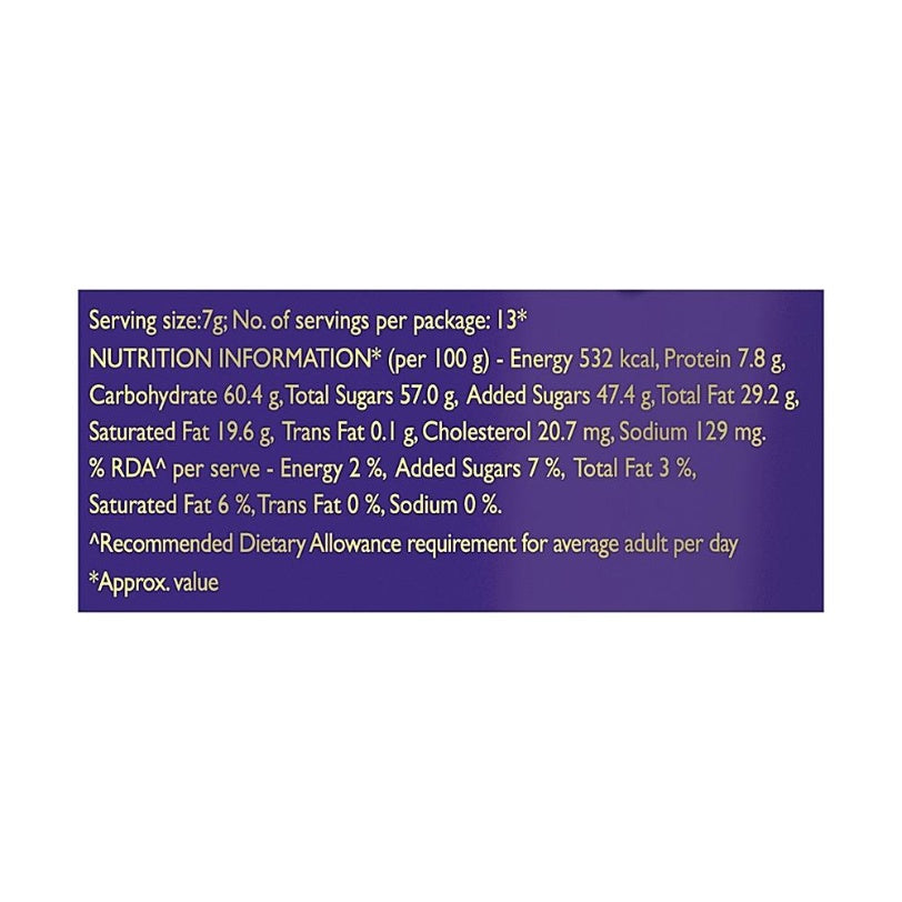 Cadbury Dairy Milk Chocolate Home Treats Standy Pouch 91 g