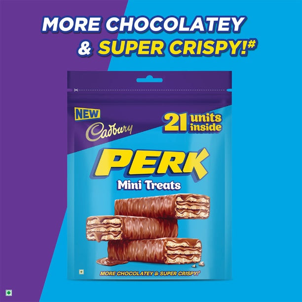 Cadbury Perk Chocolate Home Treats Standy Pouch 115 g