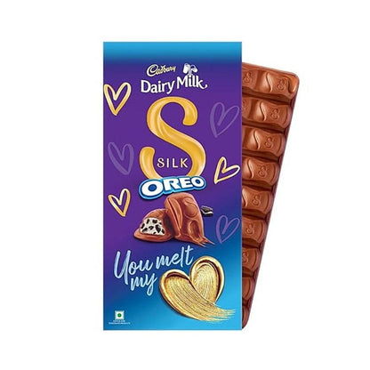 Cadbury Dairy Milk Silk Oreo Chocolate Bar 130 g