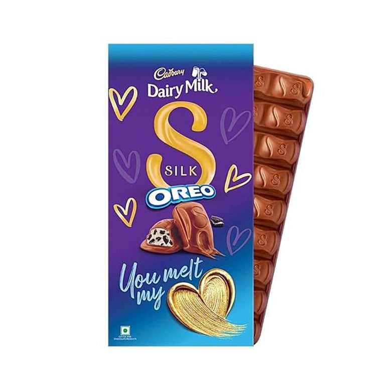 Cadbury Dairy Milk Silk Oreo Chocolate Bar 130 g