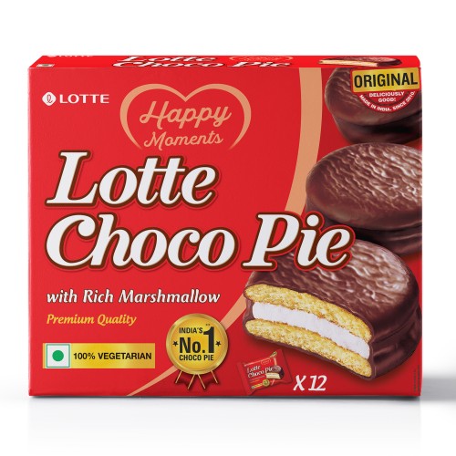 Lotte Choco Pie 12 Pcs 336 gm