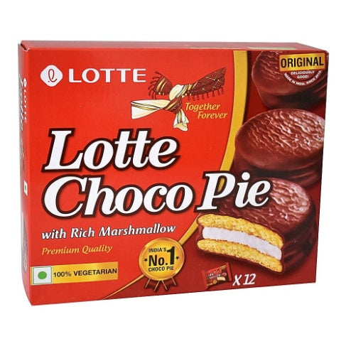 Lotte Choco Pie 12 Pcs 336 g