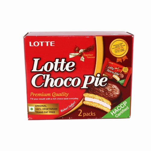 Lotte Choco Pie 2 Pcs 56 gm