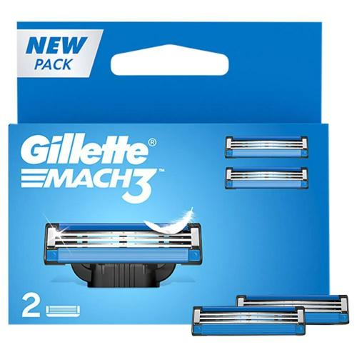 Gillette Mach3 Cartridge 2 Pcs