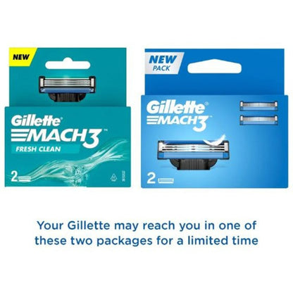 Gillette Mach3 Cartridge 2 pcs