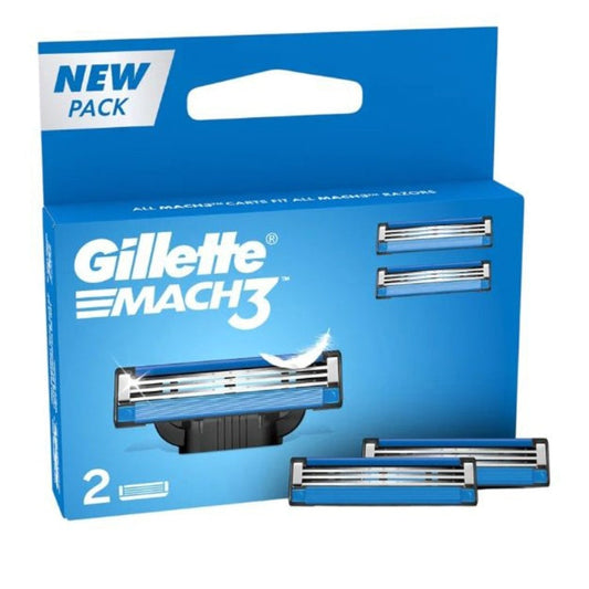 Gillette Mach3 Cartridge 2 pcs