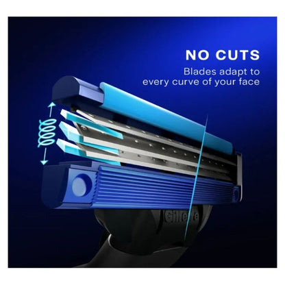 Gillette Mach3 Turbo Cartridge 4 pcs