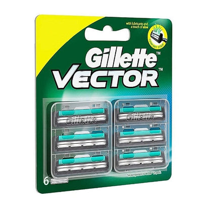Gillette Vector Plus Cartridge 6 pcs