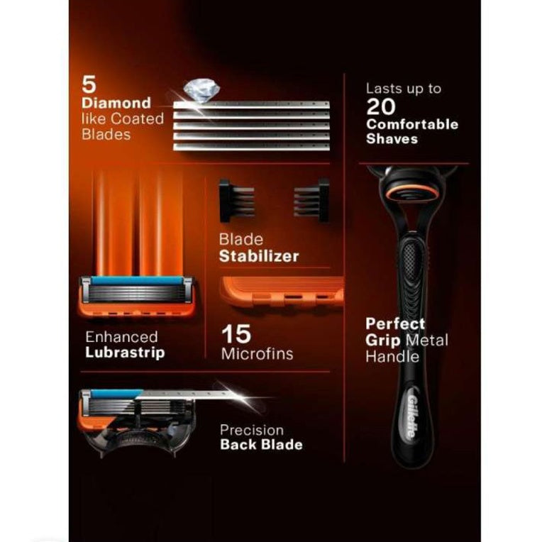 Gillette Fusion Cartridges 2 pcs