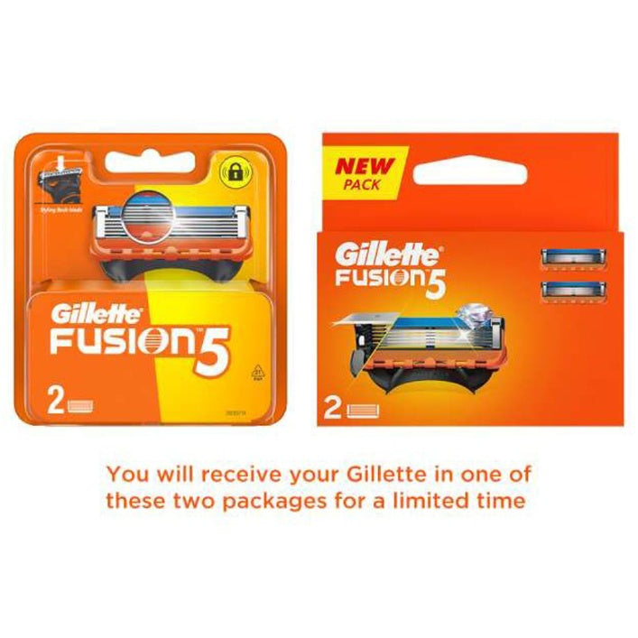 Gillette Fusion Cartridges 2 pcs