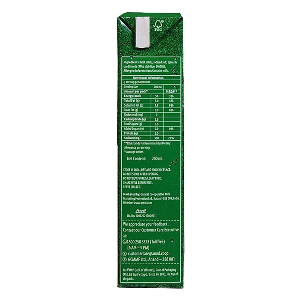 Amul Masti Butter Milk Tetrapak 200 ml