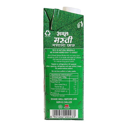 Amul Masti Butter Milk Tetrapak 1 ltr