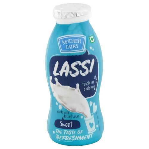 Mother Dairy Lassi Sweet Bottle 200ml