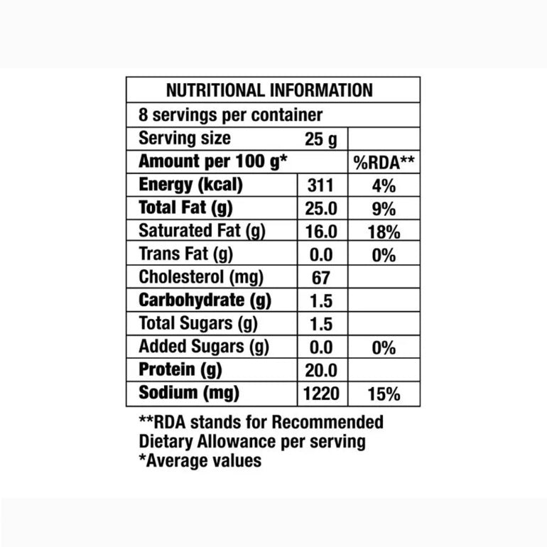 Amul Cheese Cubes 200 g