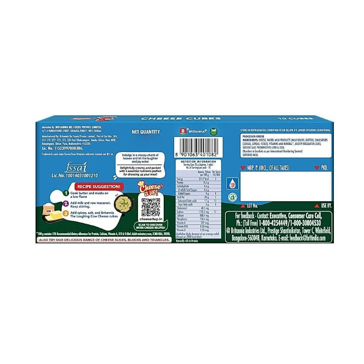 Britannia Cheese Cubes 200 g