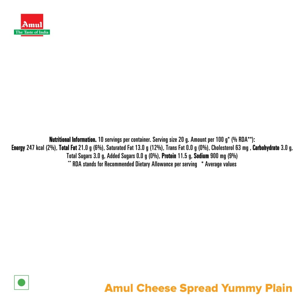 Amul Cheese Spread 200 g