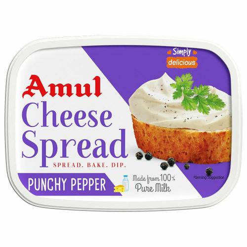Amul Cheese Spread Pepper 200 Gm