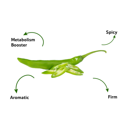 Starfresh Green Chilli Dark Prepack 100 g