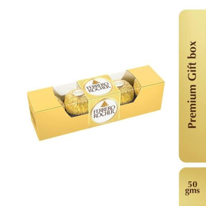 Ferrero Rocher Hazelnut Chocolates Box pack of 4