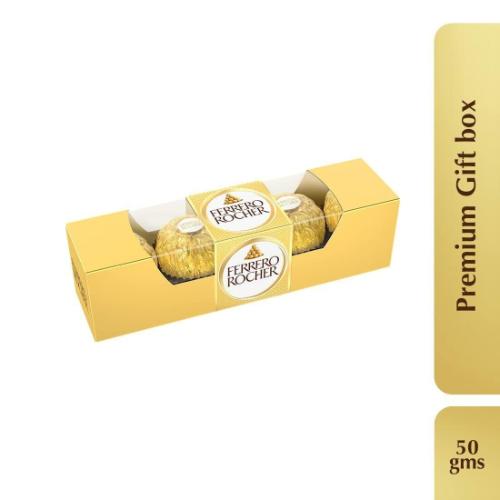 Ferrero Rocher Hazelnut Chocolates Box pack of 4