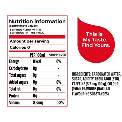 Coca Cola Diet Coke Carbonated Soft Drink Can 300 ml