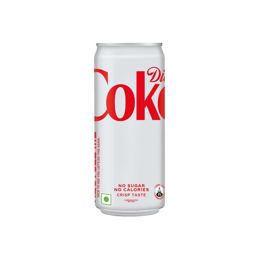 Coca Cola Diet Coke Carbonated Soft Drink Can 300 ml