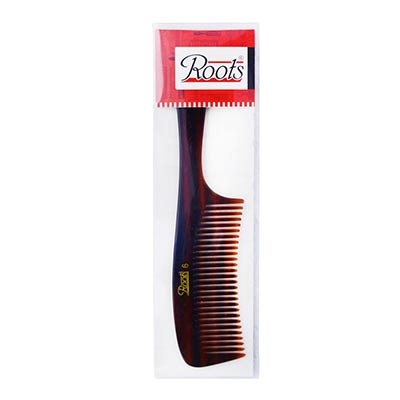 Roots Cellulose Acetate Comb No.6 1 pc