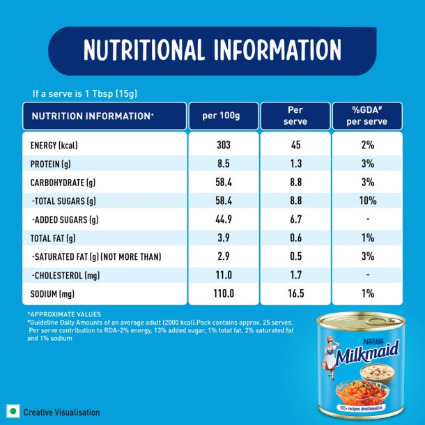 Nestle Milkmaid Tin 380 g