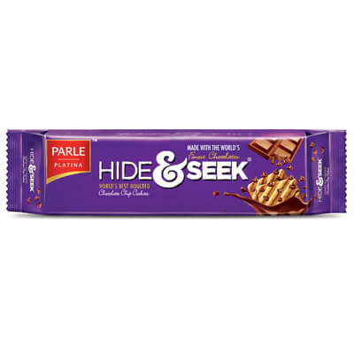 Parle Platina Hide & Seek Chocolate Chip Cookies 100 Gm