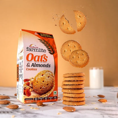 Sunfeast Farmlite Oats & Almond Cookie 150 g