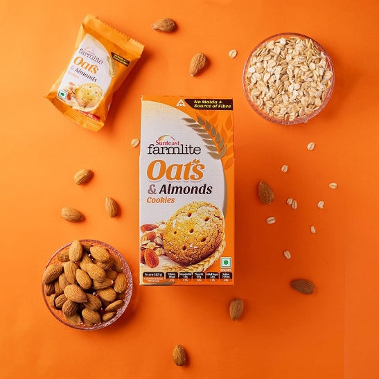 Sunfeast Farmlite Oats & Almond Cookie 150 g
