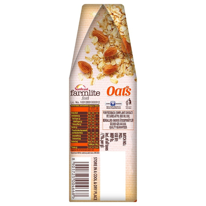 Sunfeast Farmlite Oats & Almond Cookie 150 g