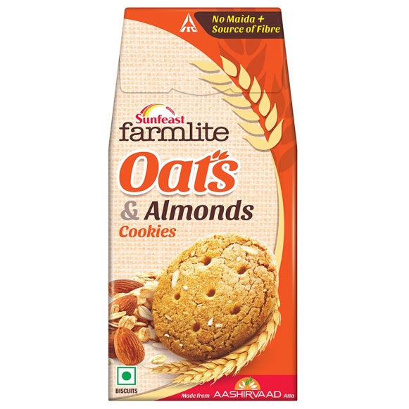 Sunfeast Farmlite Oats & Almond Cookie 150 g