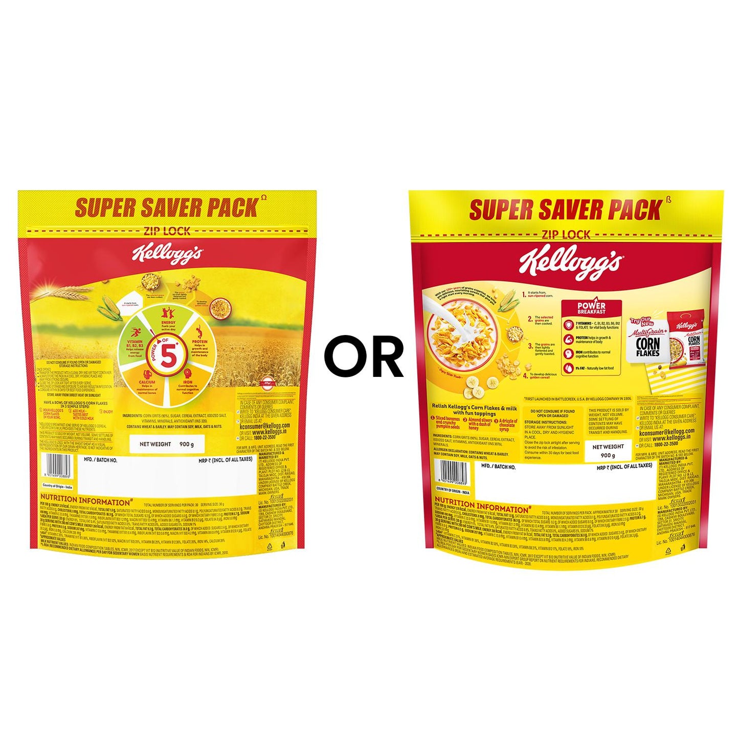 Kellogg'S Corn Flakes 900 gm