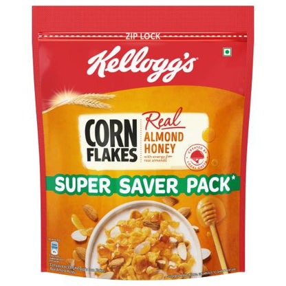 Kellogg'S Corn Flakes Almond & Honey Pouch 1 Kg