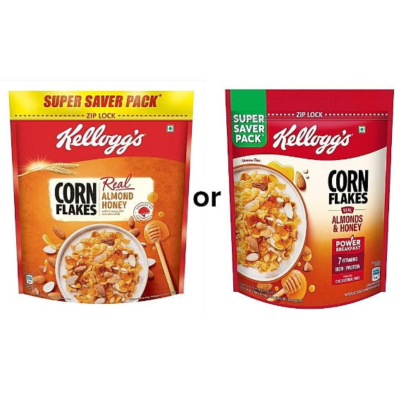 Kellogg'S Corn Flakes Almond & Honey Pouch 1 kg