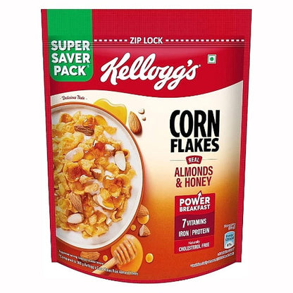 Kellogg'S Corn Flakes Almond & Honey Pouch 1 kg