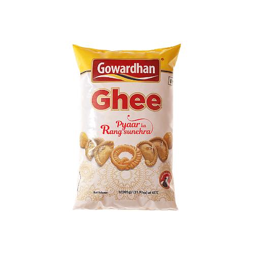 Gowardhan Ghee Pouch 1 ltr