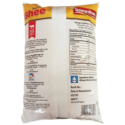 Gowardhan Ghee Pouch 1 ltr