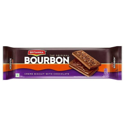 Britannia Bourbon Cream Biscuits 150 Gm