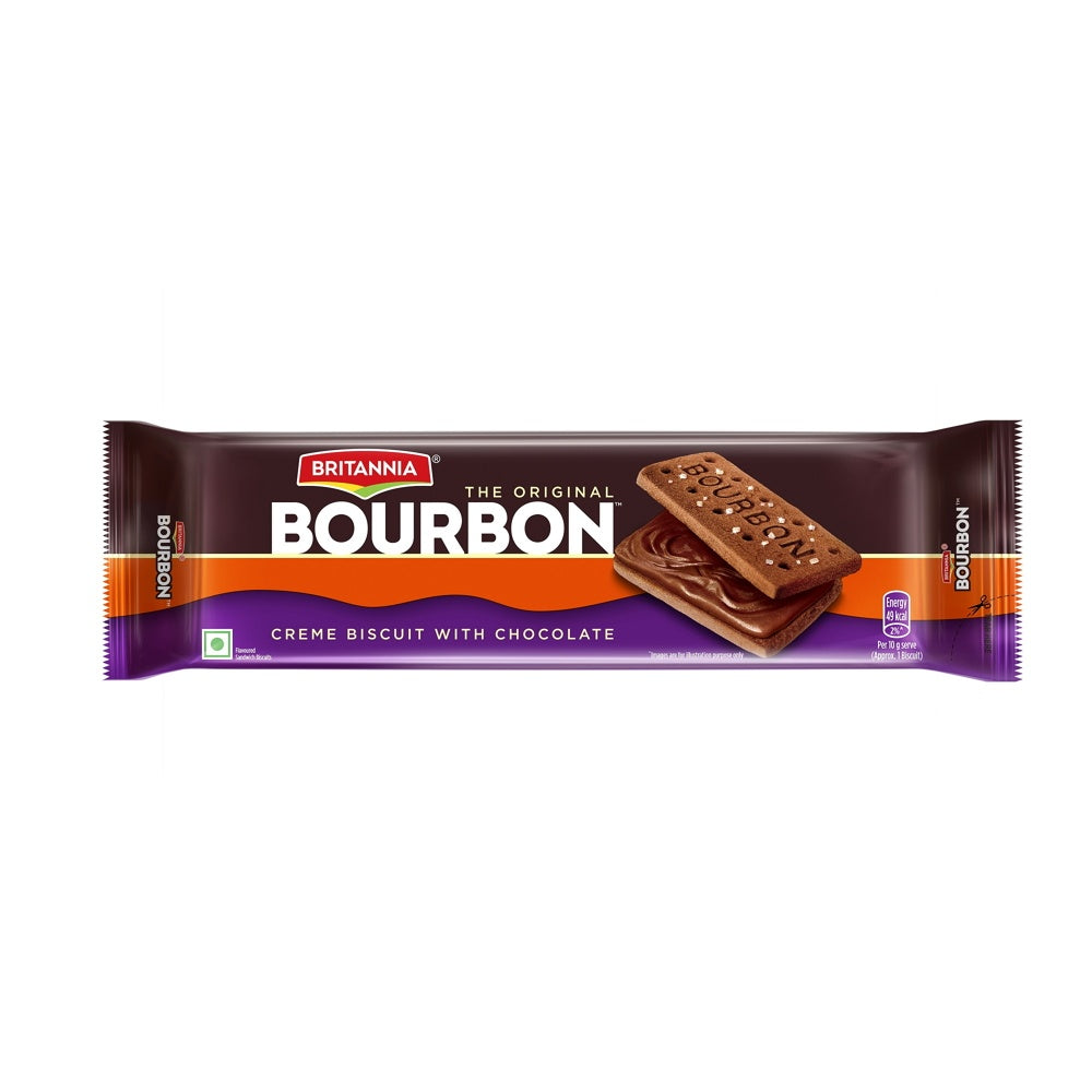 Britannia Bourbon Cream Biscuits 150 g