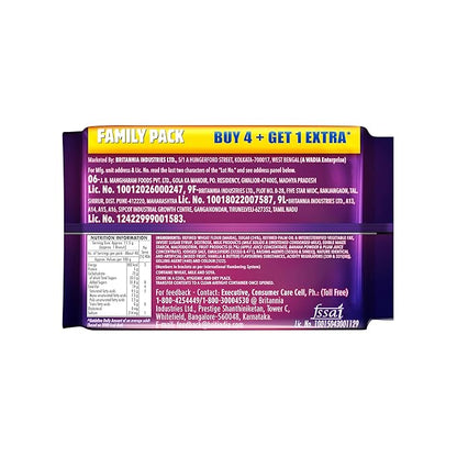 Britannia Jim Jam Cream Biscuits Buy 4 Get 1 Free 460 gm