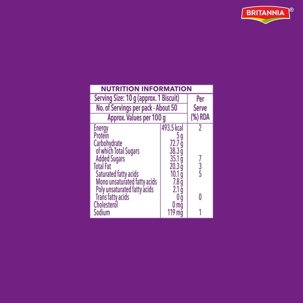 Britannia Bourbon Biscuits Gang Of 5 500 g